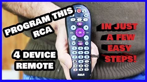 program rca universal remote